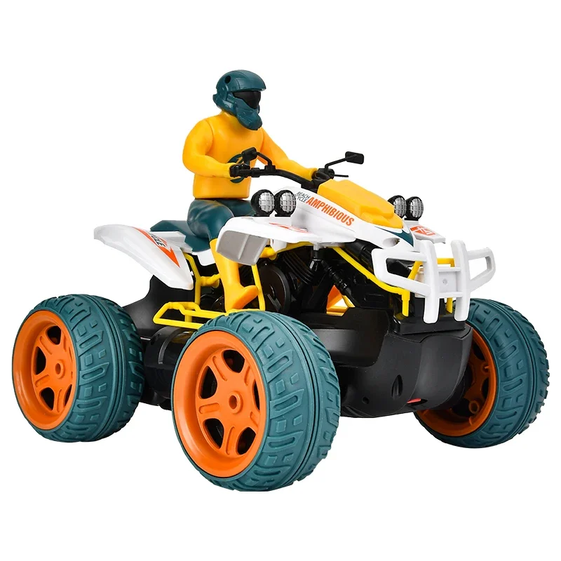 Four-Wheel Drive off-Road Transformer Children's Electric Waterproof Tire Motorcycle Boy Toy