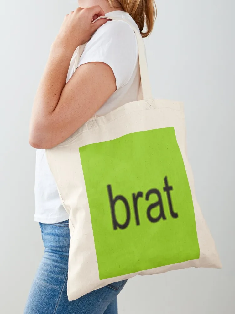 

Brat Tote Bag tote bag men reusable grocery bags hand bag ladies women