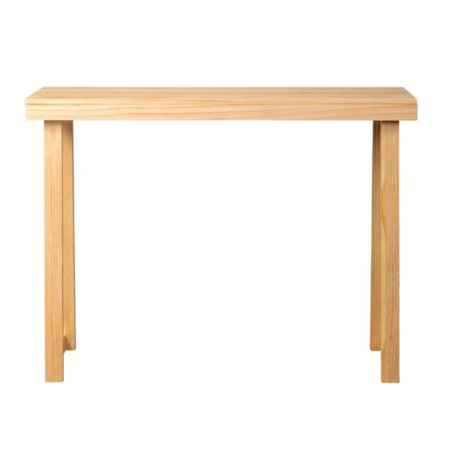 

43.3 Inch Solid Wood Console Table for Entryway Sofa Table Narrow Entryway Table for Hallway Behind The Couch Living Room Foyer