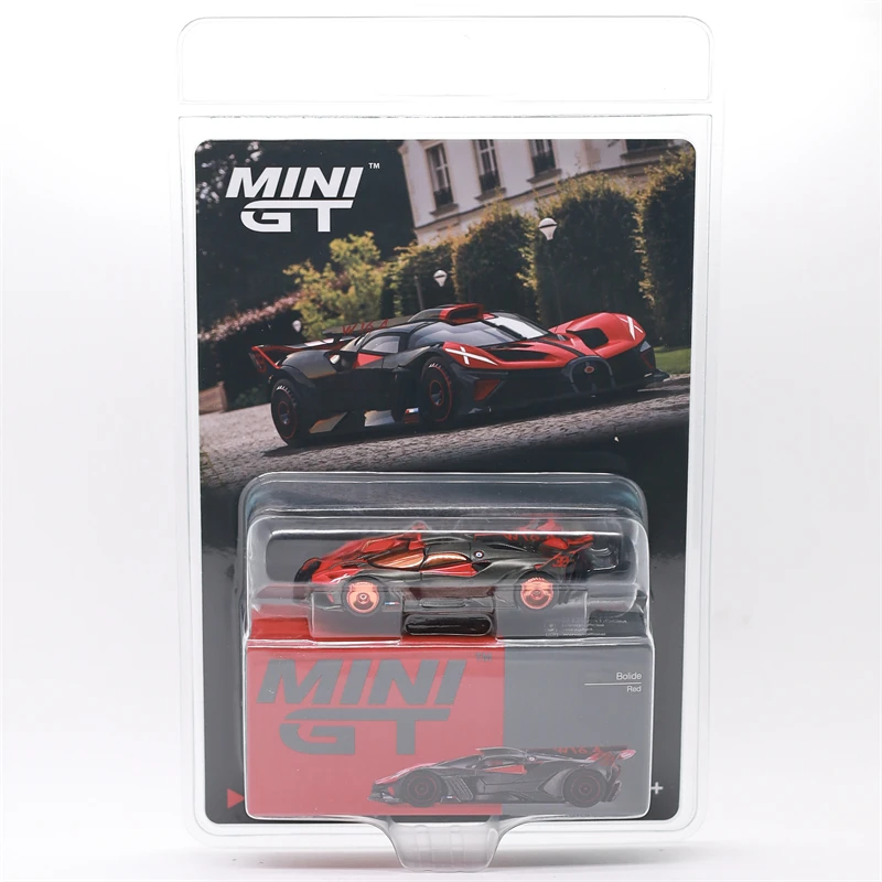 

*Chase* MINI GT 1:64 Bolide Red в блистерной упаковке