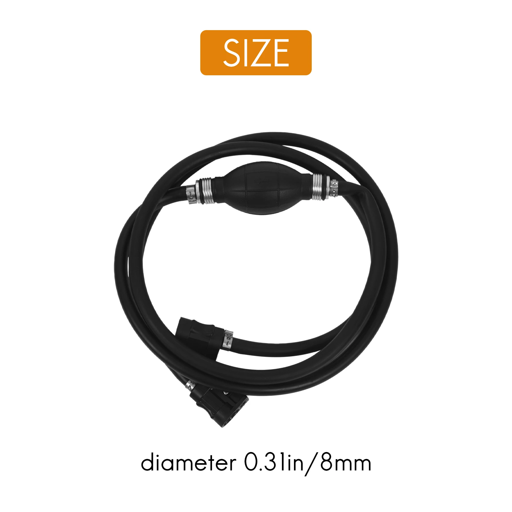 AY03-Fuel Line Hose Outboard Boat Engine Petrol Tank Connectors Kit For Yamaha Motor