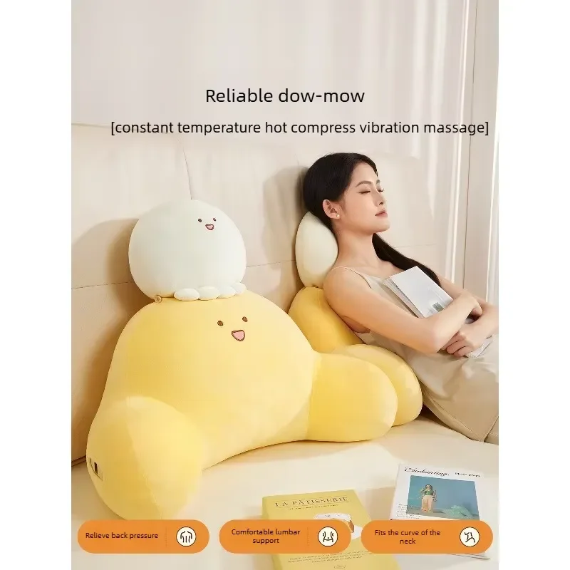 Ergonomic Lumbar Support Pillow for Back Pain Relief and Posture Correction