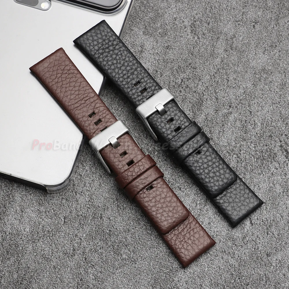 Pulseira de Couro Genuíno para - Diesel Watches Smartwatch avaliação e preço