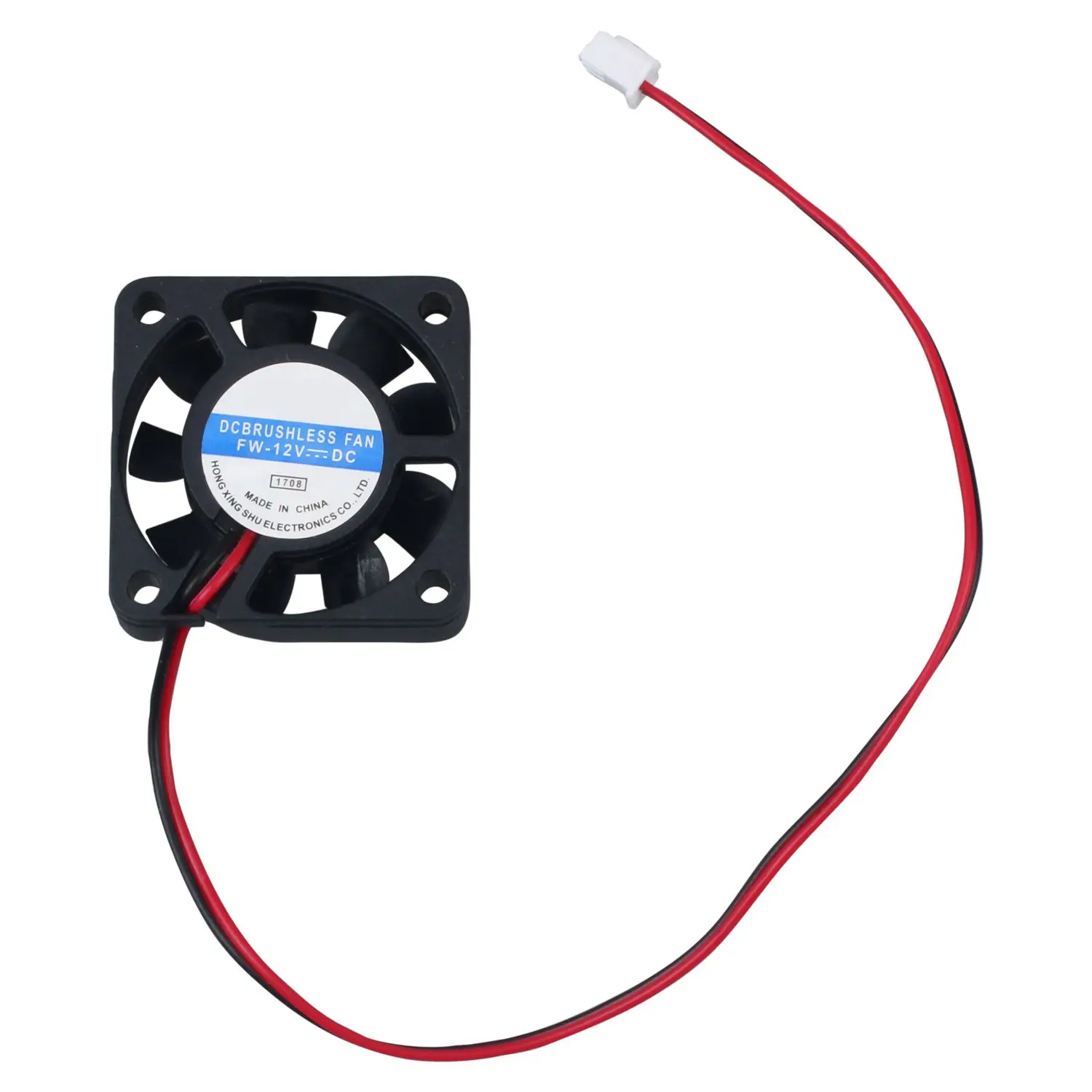 40 مم × 40 مم × 10 مم 4010 9 شفرات بدون فرش تيار مستمر 12 فولت مروحة تبريد