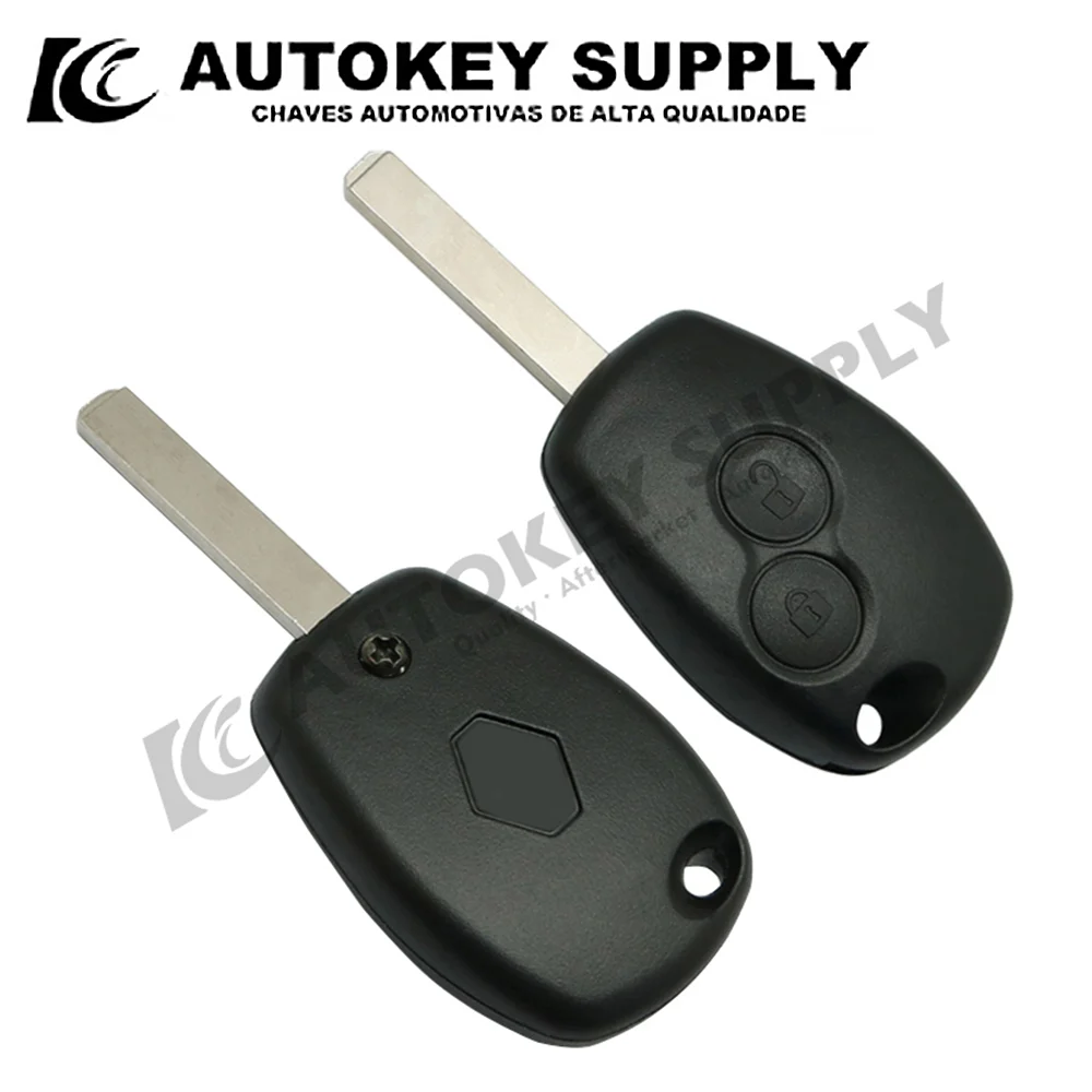 

Autokeysupply AKRNS210 2 Buttons Remote Key With Blade (Va6) For Renault