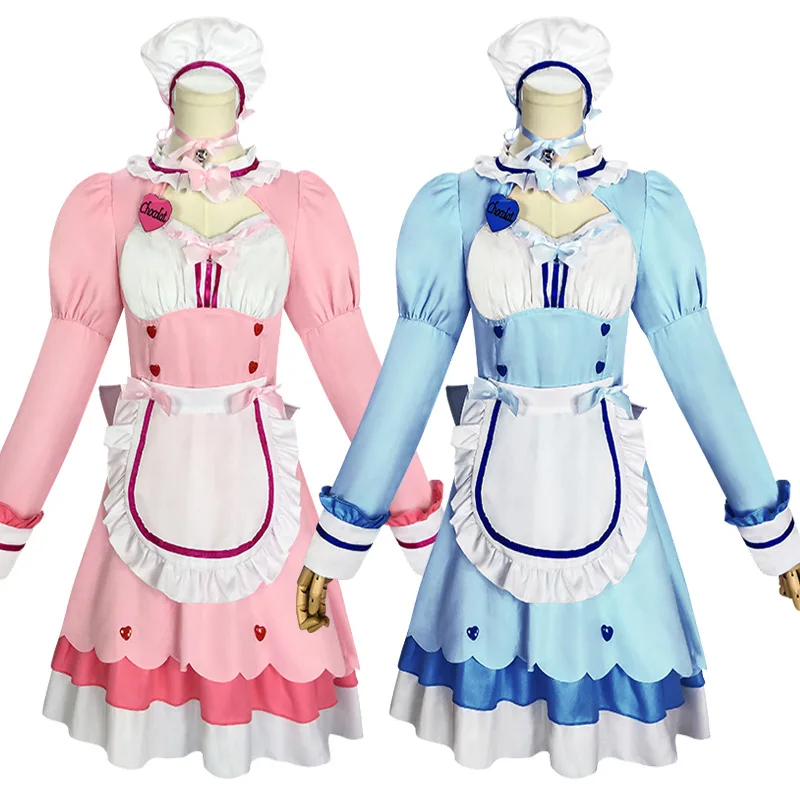 

Catgirl Paradise Cosplay Lolita Girl Maid Dress Role Play Costume