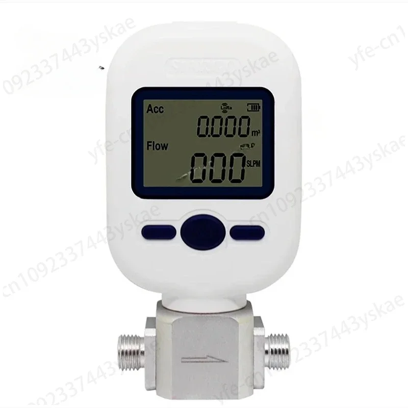 NEW MF5712 Gas Mass Flow Meter 0~250L/min Air Oxygen Nitrogen Gas Flowmeter MF5712-G-250-B-A RS485 Modbus G1/2