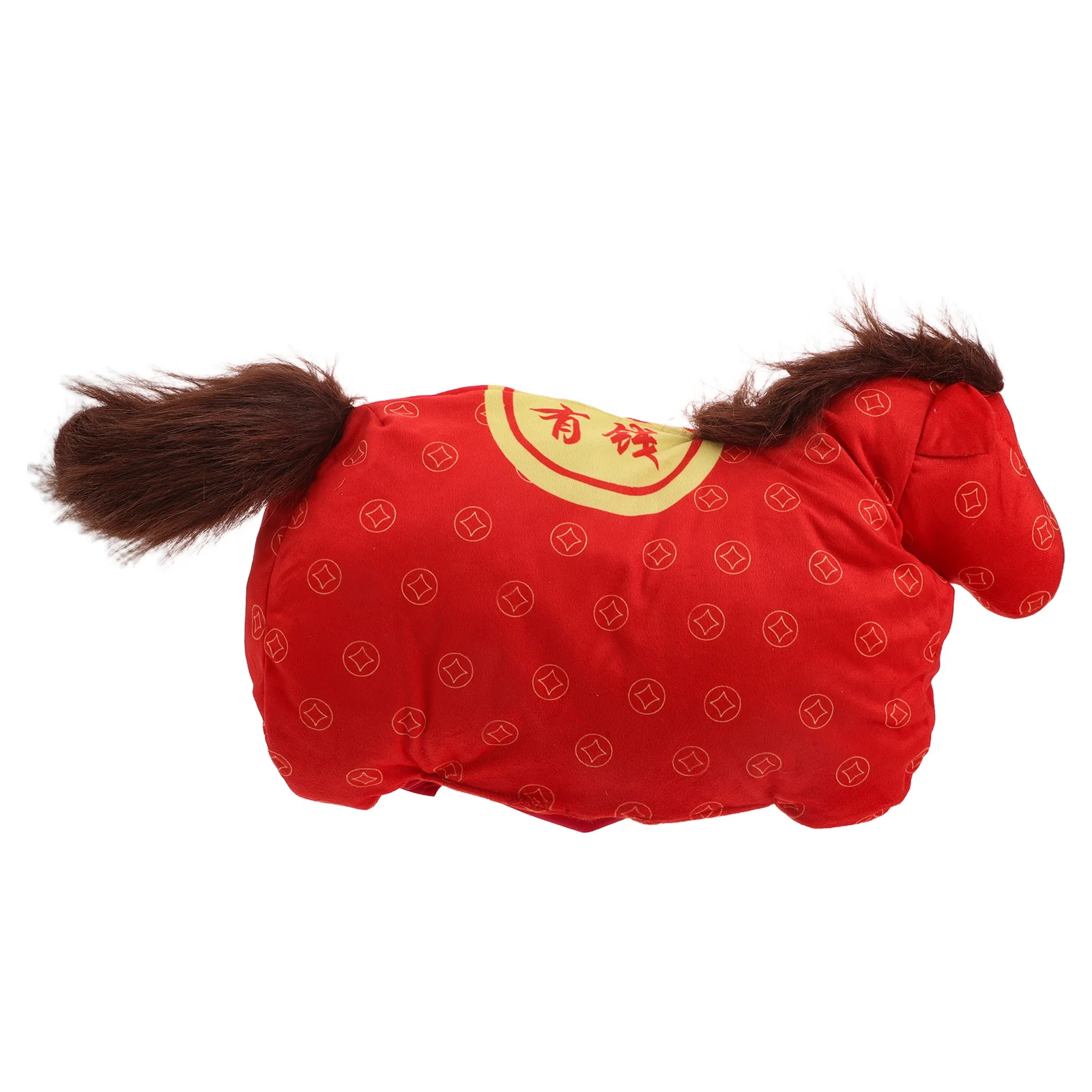 หมวกหัวม้า ปีใหม่จีน 2026 หมวกมาสคอตสำหรับงานปาร์ตี้ ถ่ายรูป แสดงละคร บทบาทสมมติ อุปกรณ์เสริมเครื่องแต่งกาย