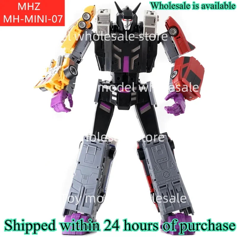 

IN STOCK Transformation 5IN1 MHZ TOYS MH-MINI-07 TIGERWING Motormaster Menasor Breakdown Wildrider Action Figure