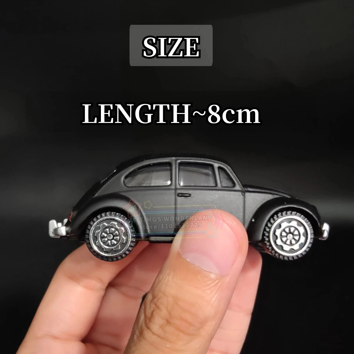 Scale 1/64 VOLKSWAGEN BEETLE Replica Metal Mini Car Model Sandbox Ornament Miniature Art Vehicle Diecast Figure Kid Boy Toy