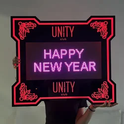 Bar Phone APP Programmable Digital Screen VIP Glorifier Display Bottle Presenter LED Marquee Message Sign Board For Nightclub