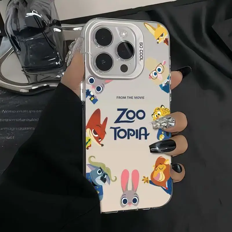 เคสโทรศัพท์ลายซูโทเปียสำหรับ iPhone 17 Pro Max และ iPhone 16 เคสการ์ตูนน่ารักกันกระแทก ทนทาน ทันสมัย ป้องกันอย่างดี