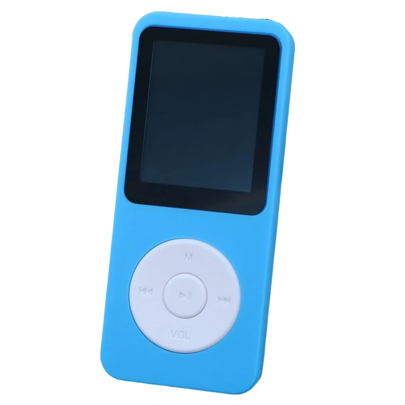 

Portable 1.8 Inch Color Screen Bluetooth-Compatible E-Books Sports MP4 FM Music Player For Kids Holiday Gifts-Blue
