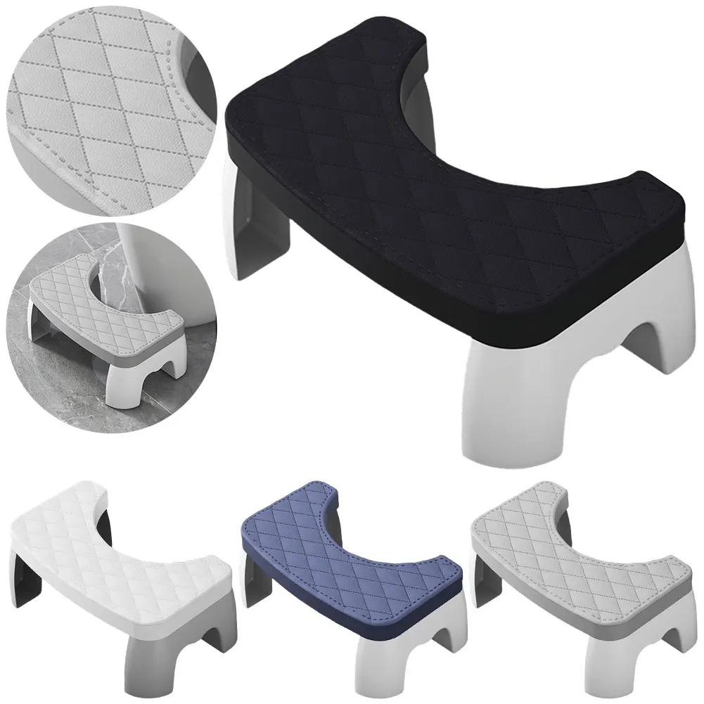 Poop Stool Non-Slip Potty Stool Portable Toilet Squat Stool Removable Home Adult Bathroom Accessories