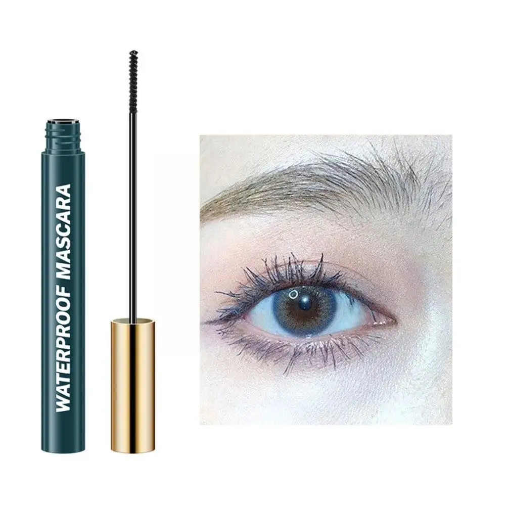 Wasserdichte magische Farbe Mascara dicke Curling langlebige matte billige Make-up Augen kosmetik schweiß fest für Frauen s7v7