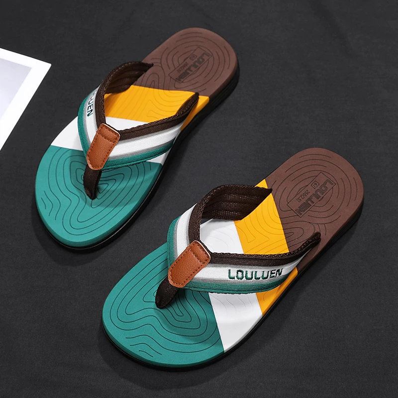 

Men's shoes, men's sandals, beach trendy internet celebrities, men's flip-flops, summer new fashion, anti-slip home, clip on