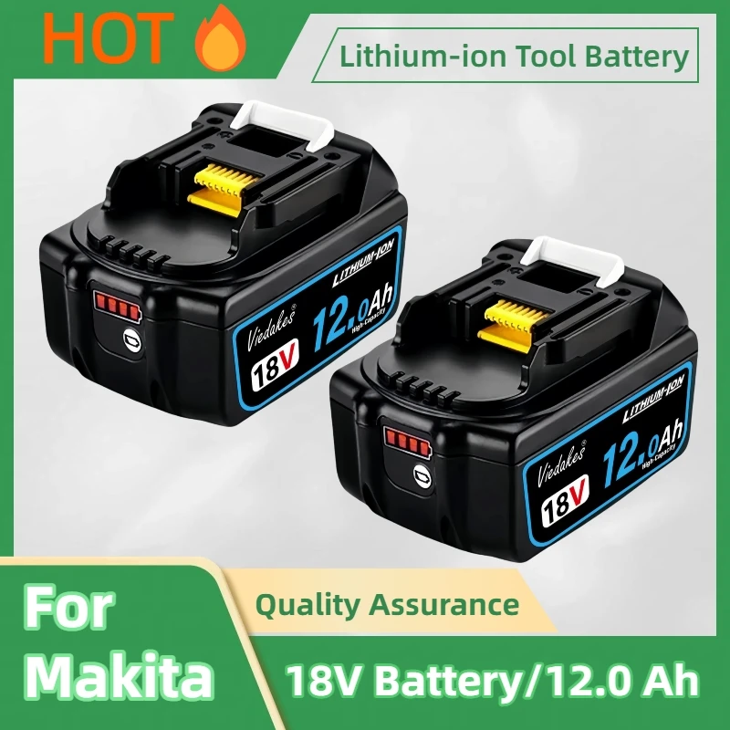 

Original for Makita 6Ah/5Ah/3Ah for Makita 18V Battery BL1830B BL1850B BL1850 BL1840 BL1860 BL1815 Replacement Lithium Battery
