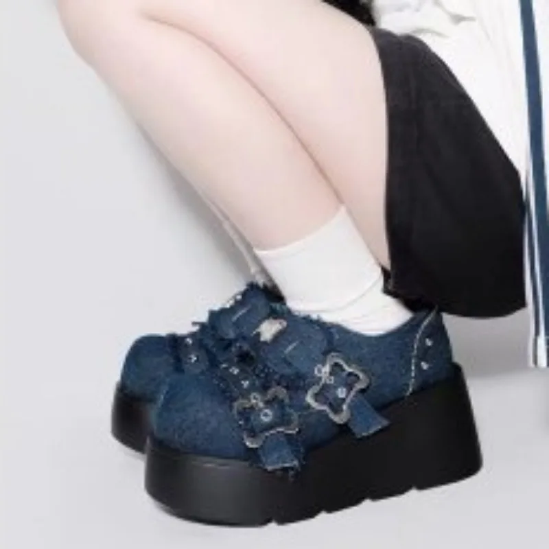 女性用ハイヒールプラットフォームパンプス,カジュアルシューズ,メタルデコレーション,ウェッジバックル,ラージサイズ,ベーシック,2022