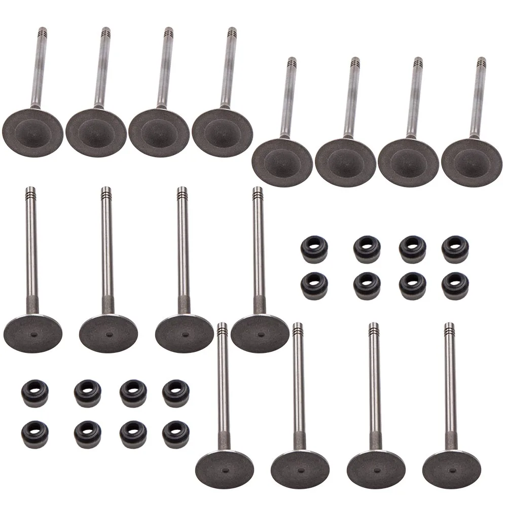 16x Engine Intake Valves & Exhaust Set for VW JETTA Golf for AUDI A3 A4 TT 2.0L  for Golf Gti Tiguan Beetle for Audi A3 A5 TT Q3