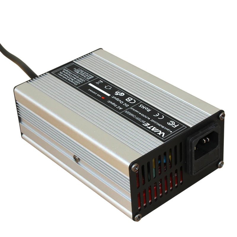 54.6V 2A Charger 13S 48V Li-ion Battery Charger Lipo/LiMn2O4/LiCoO2 Battery Charger Auto-Stop Smart Tools