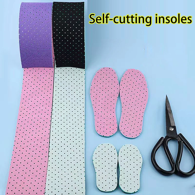 1PC Adult Kids Universal Insole For Feet Sole 50/150CM Cuttable Insoles For Shoes Soft Sport Shock Absorption Shoe Inserts