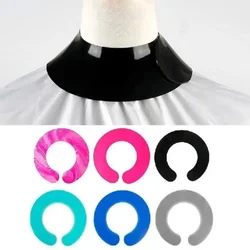 Soft Silicone Hair Cutting Collar Neck Shawl Barbershop Hairdresser Hair Dye Capes Waterproof Neck Wrap Cover Salon Accessories
