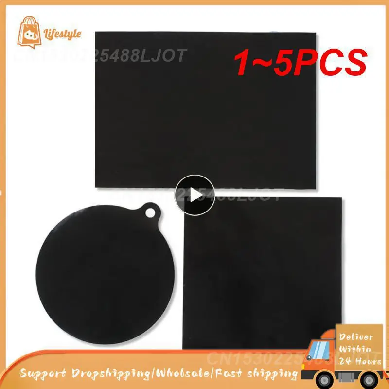 1~5PCS Induction Cooker Clean Protection Pad Platinum-grade Silicone Heat Insulation Pad High Temperature Resistant Non-slip Mat