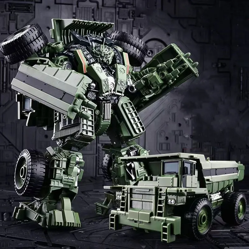 Aoyi Transformation Devastator Long Haul Bonecrusher Hercules Engineering vehicle truck Heavy load Movie Action Figure Robot Toy