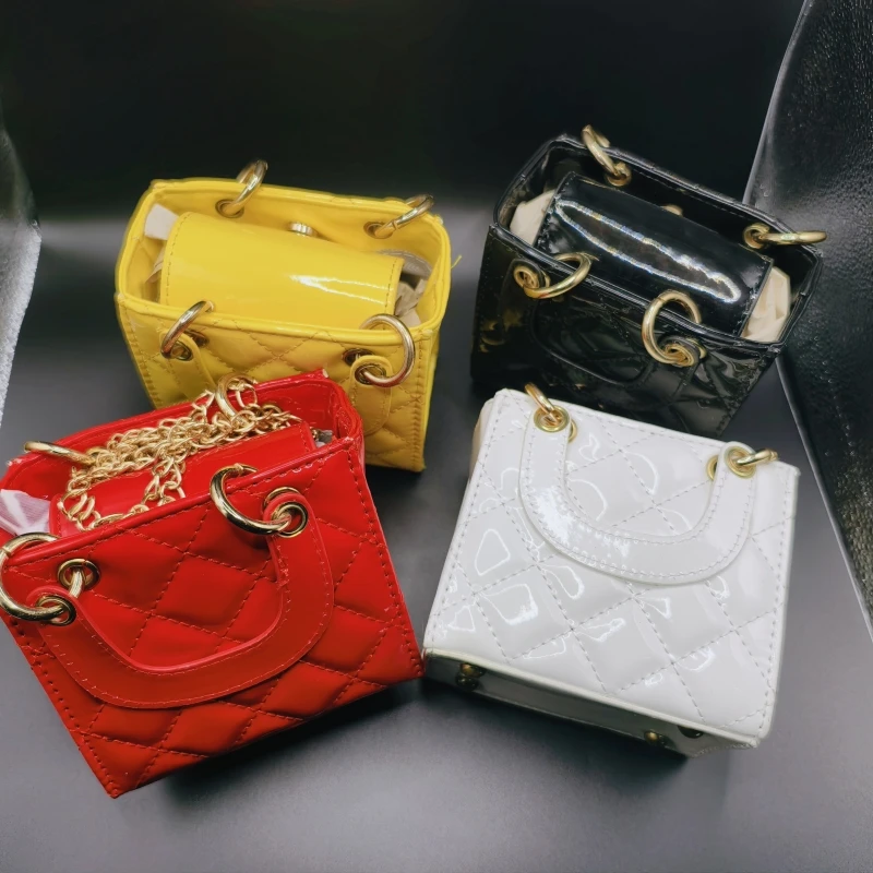 

New Kids Girls Crossbody Bags Children Baby Elegant Pearl Handbag Bags Fashion Child Birthday Gift Messenger Bag Shoulder Bags