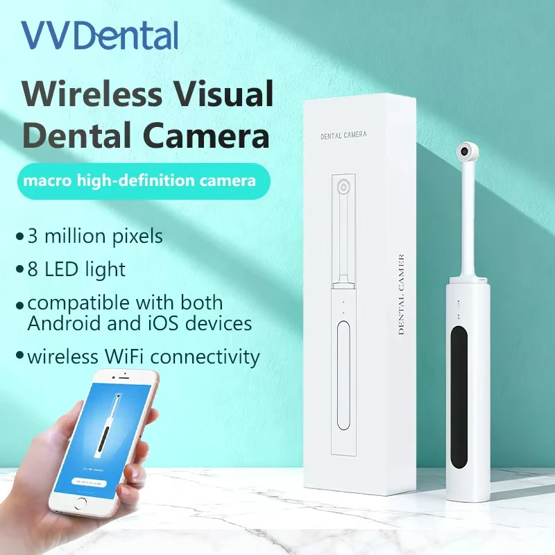 

Стоматологическая камера 3 Мп с Wi-Fi, внутриротовая камера для осмотра, электронная HD-камера-эндоскоп для клиник