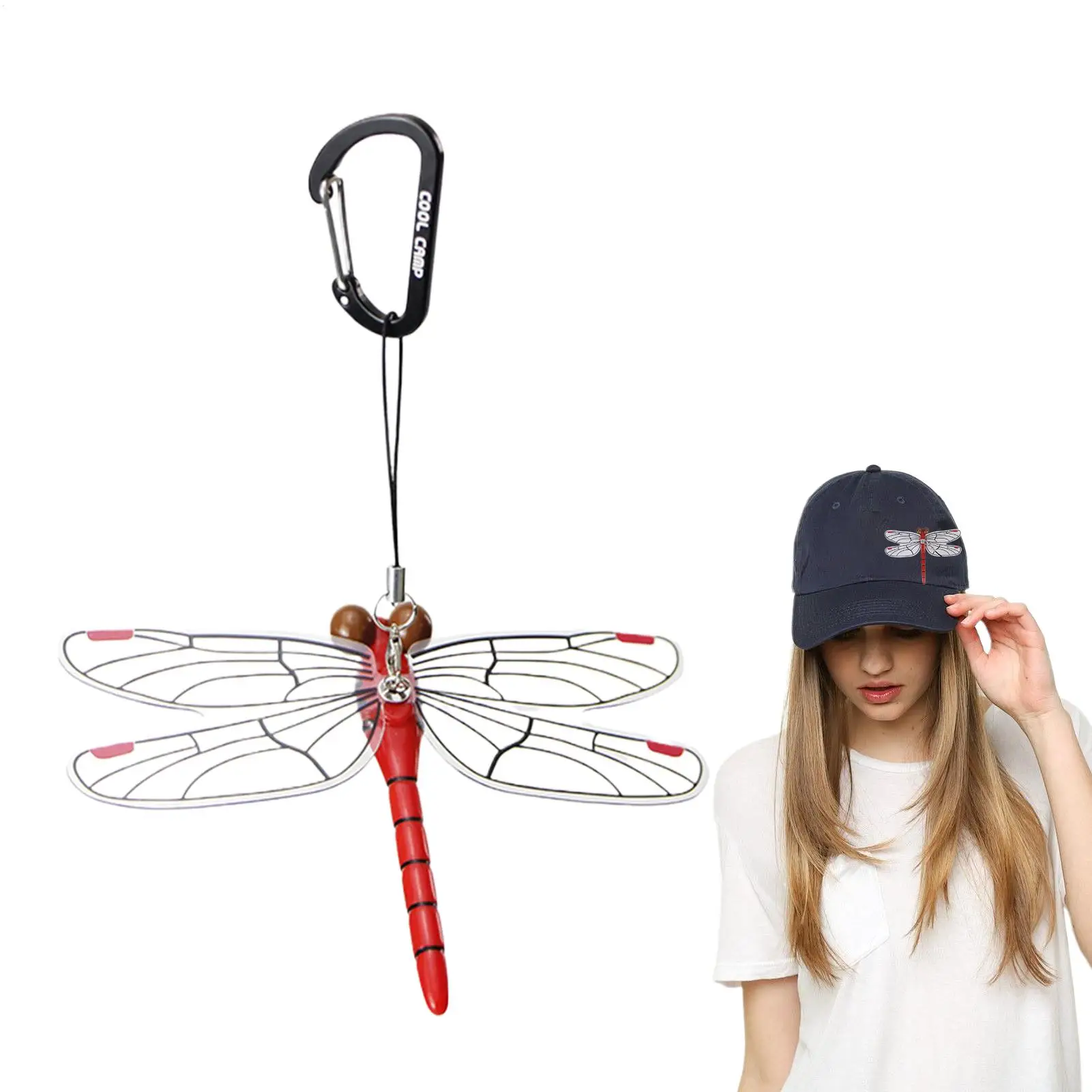 

Dragonfly Clip Artificial Dragonfly Fly Repelling Clips Garden Yard Decor Craft For Hiking Mountain Climbing Camping Courtyard