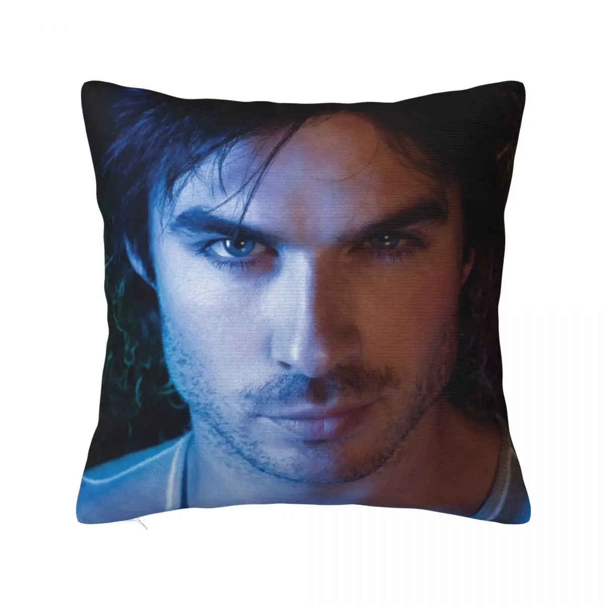 Ian Somerhalder Damon Salvatore Square Pillow Cases Cushion Cover Creative Polyester Decorative Pillowcase for Home 18