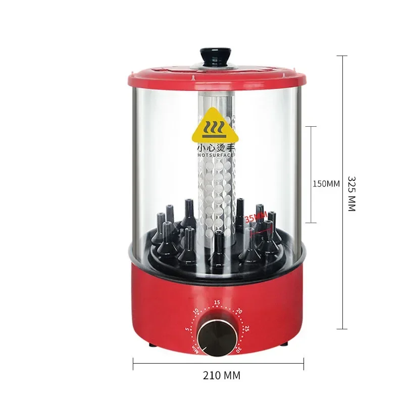 Parrilla de barbacoa eléctrica para el hogar, pinchos colgantes sin humo, parrilla, rotación automática, pinchos de cordero a la parrilla