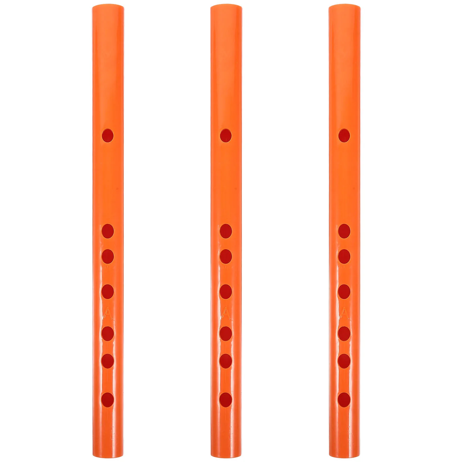 

3Pcs Resin Recorder Instrument 6-Hole Recorder Beginner Practice Flute Musical Instrument Flute Safe Durable
