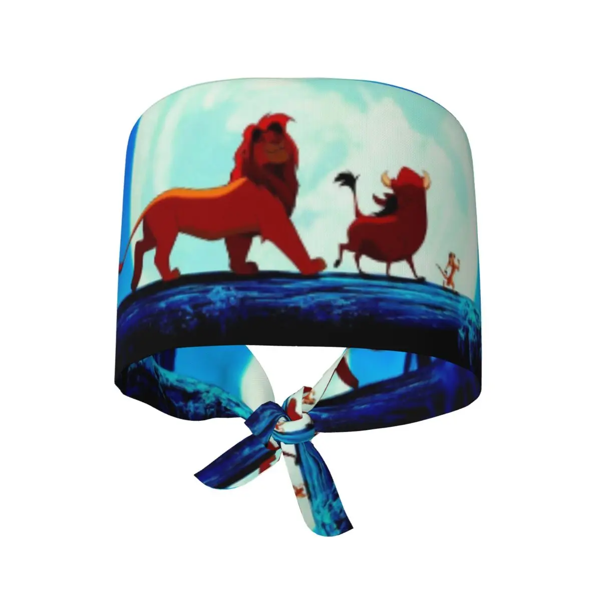 

Custom The Lion King Simba Medical Staff Scrubs Hat Women Men Cartoon Movie Doctor Nursing Surgical Cap Scrub Caps