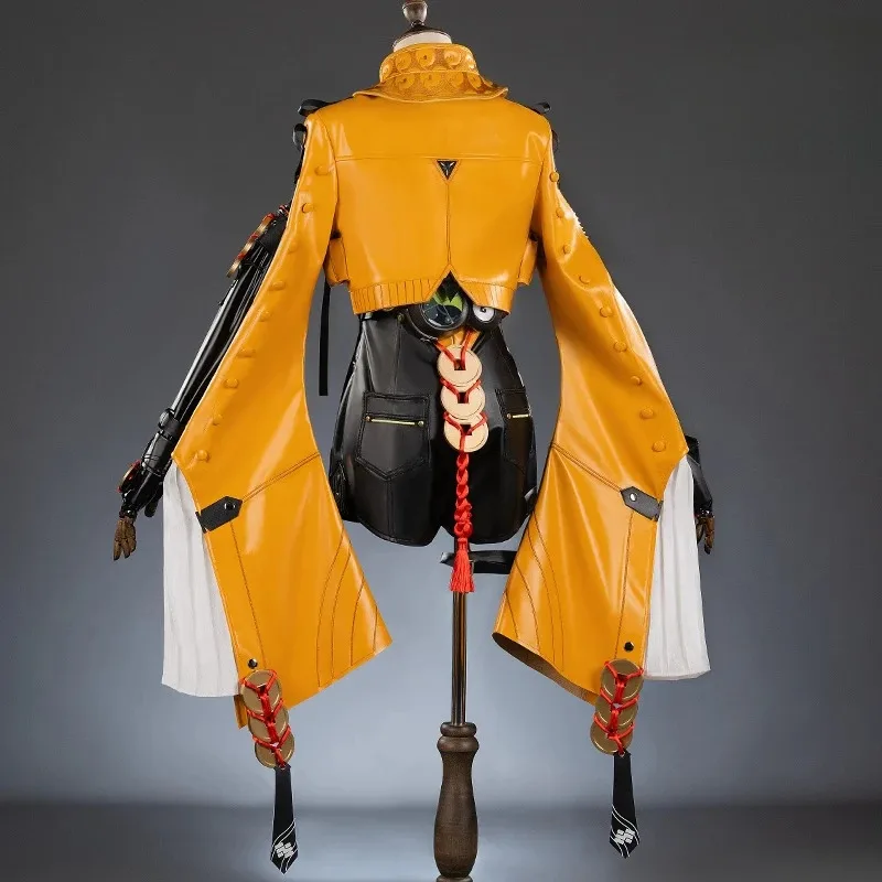qq28LQZenless Zone Zero Yixuan Costume Cosplay Uniforme Copricapi Anelli Yunkui Summit Halloween Party Outfit Donne Ragazze Carnevale