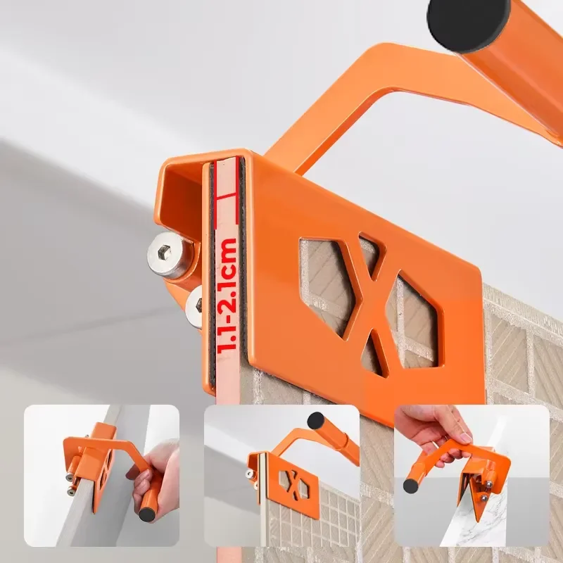 Imbot Two-hand Stainless Steel Transport Clamp 50Kg Capacity Loading and Unloading Wood Boards and Glass Handling Tool
