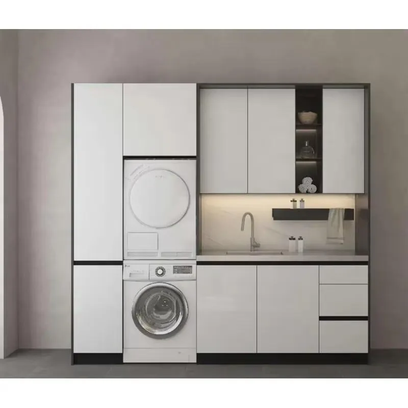 Hot Selling Stainless Steel Balcony Cabinet Modern American Apartment Design Sideboard