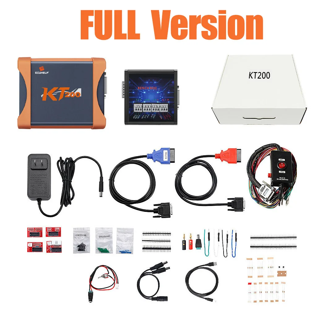 ECUHLEP Full Version 2023.02.01 KT200 ECU Programmer Offline Workstation for Car Truck Motorbike Tractor Boat