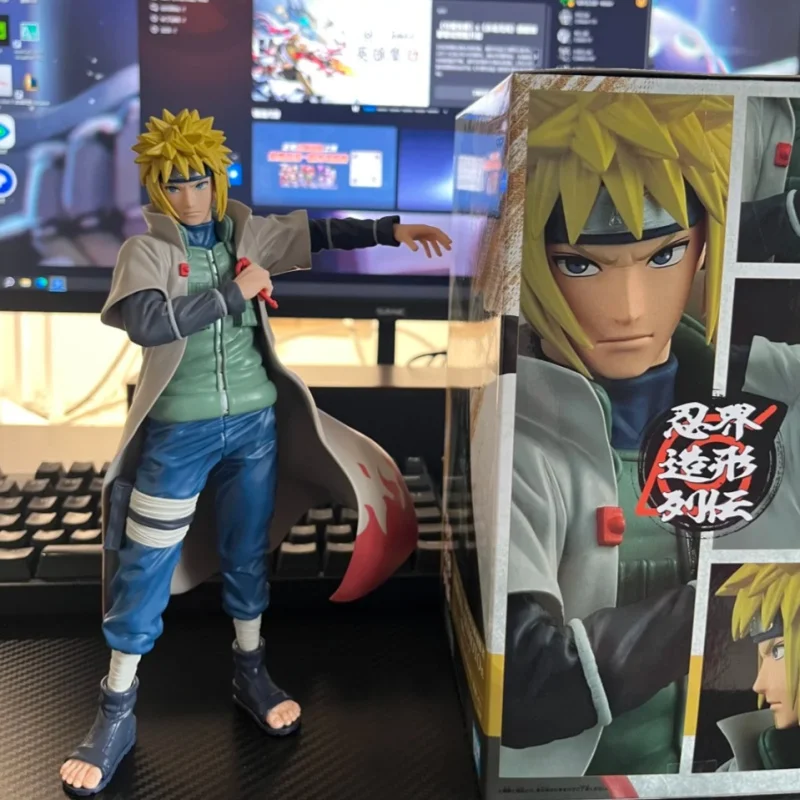 

В наличии: Коллекционная фигурка Нинкай Зокей Ретсуден Минато Намиказе, Четвертый Хокаге, динамичная поза, изысканная роспись, коллекционный уровень.