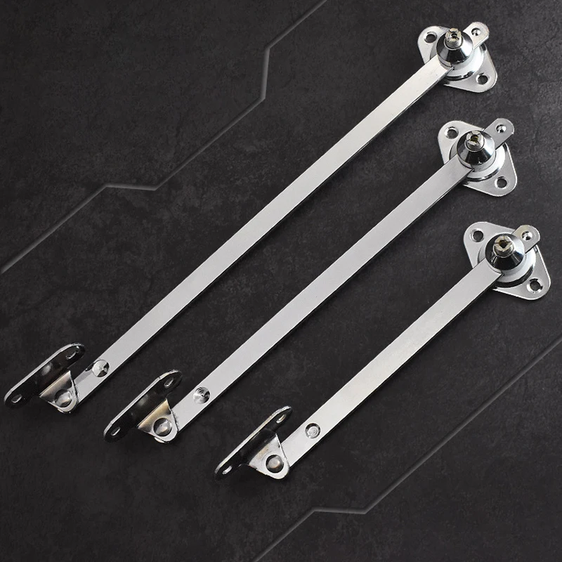 1PCS Bottom Flip Door Support Rod Cabinet Door Pull Rod Limit Extension  Bending Hand Support Pull Rods Alloy Shaft Hardware