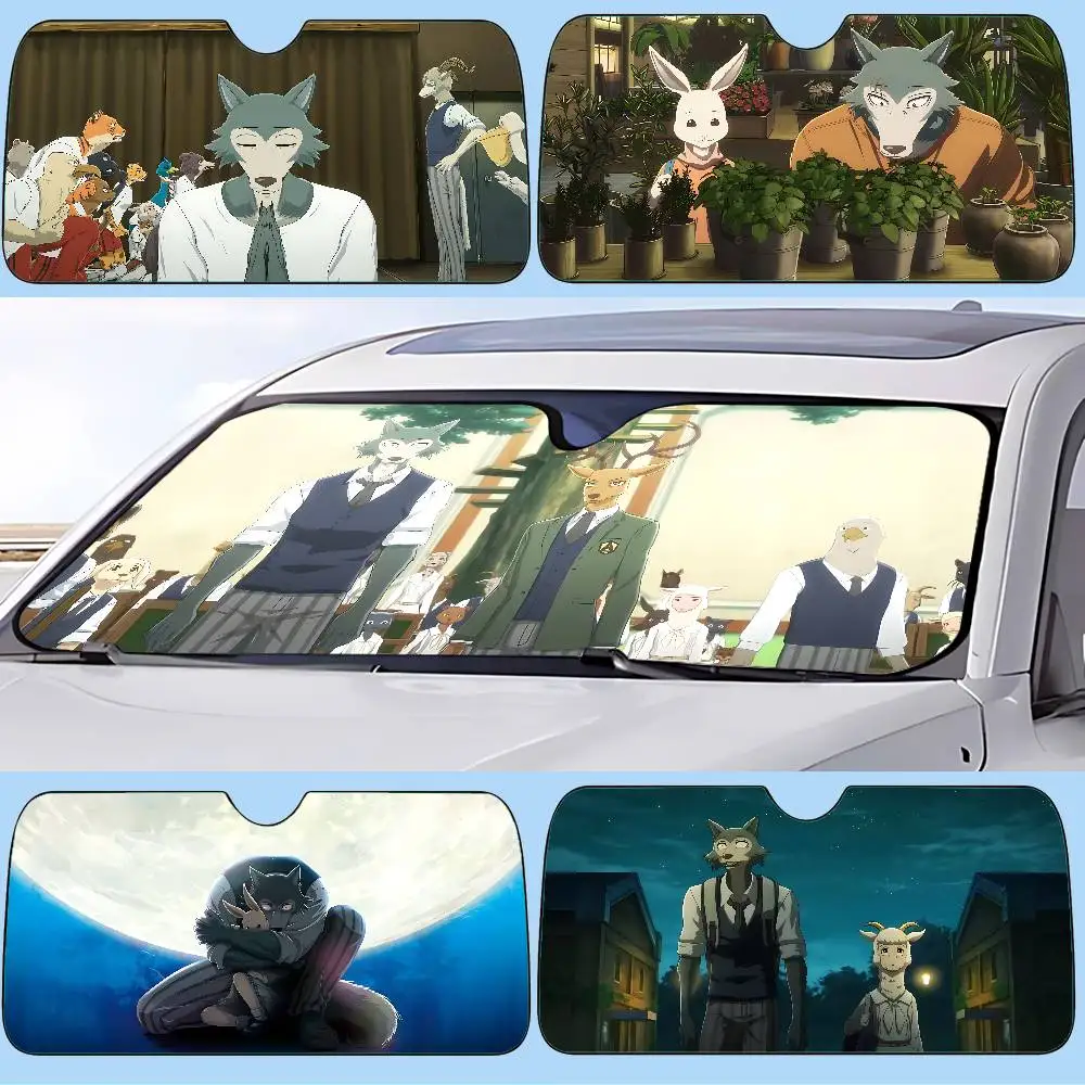 

B-Beastars Car Sunshade Curtains Sunshade Car Window Windscreen Cover Sun Shade Auto Sun Visor Car-covers