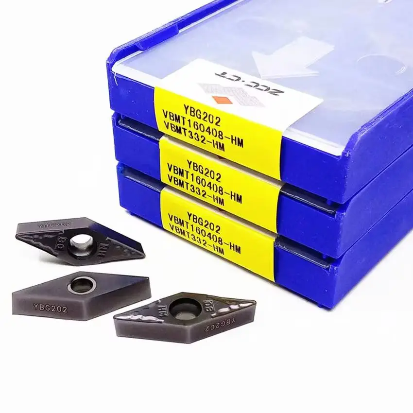 

VBMT160404-HM YBG202/VBMT160408-HM YBG202/VBMT160412-HM YBG202 VBMT331 VBMT332 VBMT333 ZCC.CT CNC carbide inserts turning tools