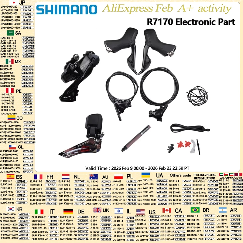 #31 New Bicycle Groupsets Arrivals