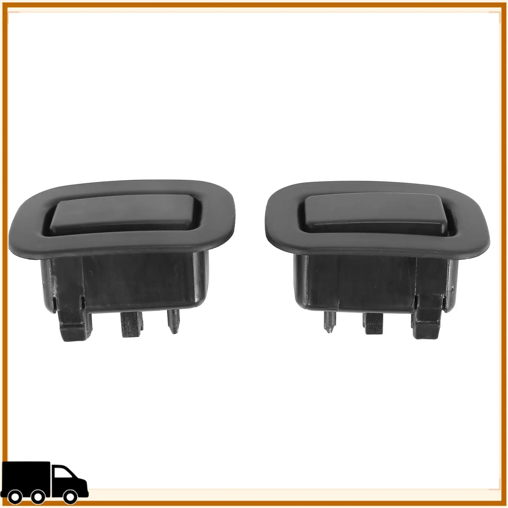 زر كرسي المقعد الخلفي الأيسر الأيمن للسيارة المبتكرة باللون الأسود لسوبارو فورستر 2009-2013 64328AG011 64328AG001 #4