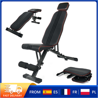 Multifunctional Dumbbell Bench Press Chair Abdominal board Adjustable Foldable Home Gym Fitness Equipment for Full Body Workout