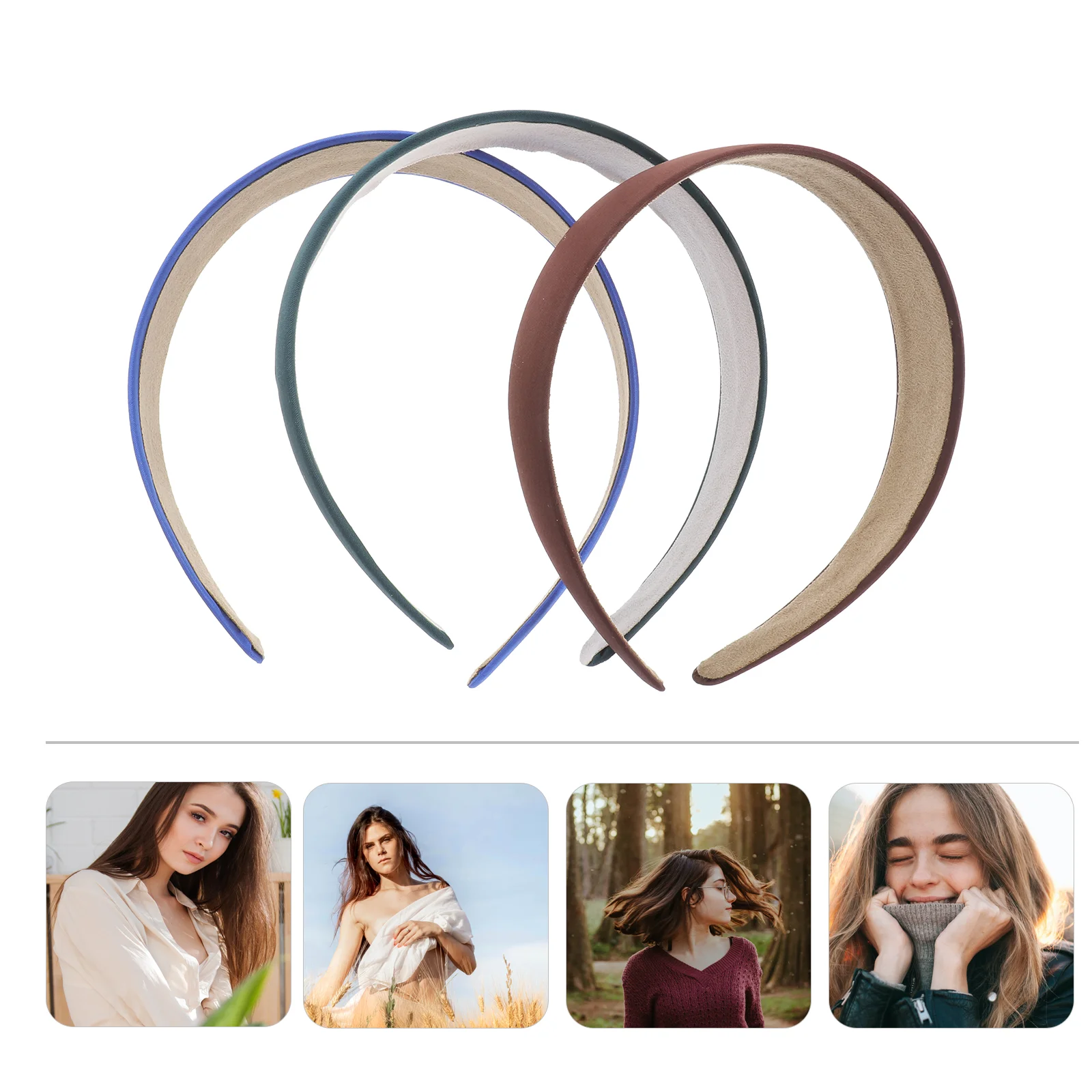 6 Pcs Head Band Headwear Women Headband Hair Hoop Hairband Accessories Headgear Accessory