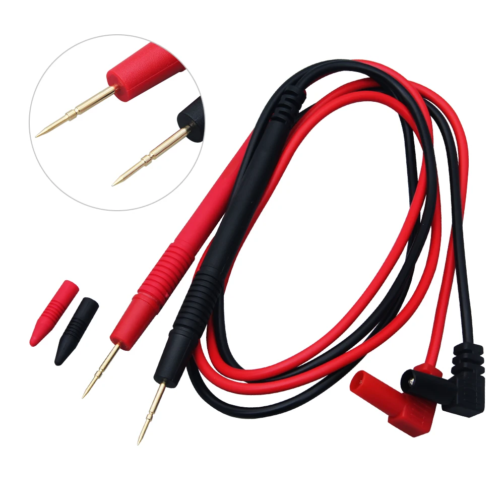 Multimeter Test Leads Universal Thin Tip Needle AC DC 1000V 20A 10A Probe Wire Pen Cable Multimeter Tester