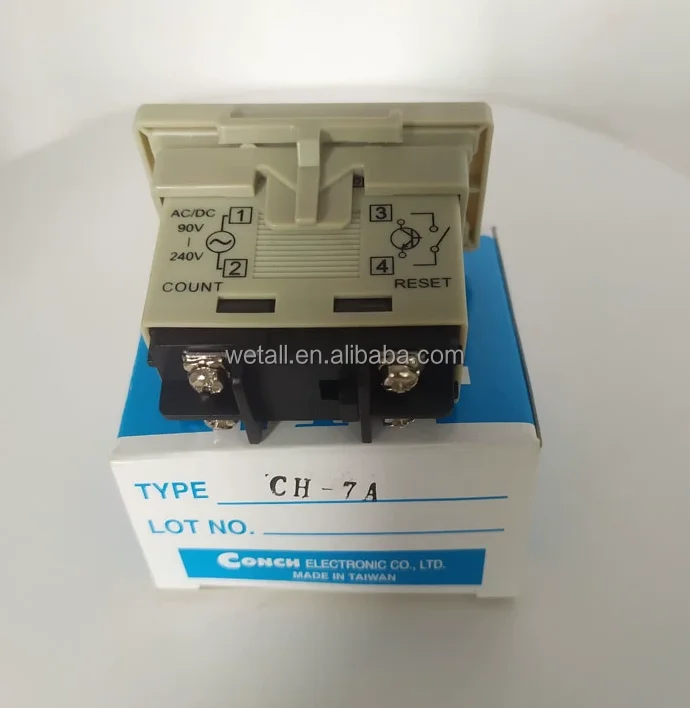 عداد CONCH CH-7A عداد ضغط الشفرة CH-7N متخصص في آلات اللكم CH-7P