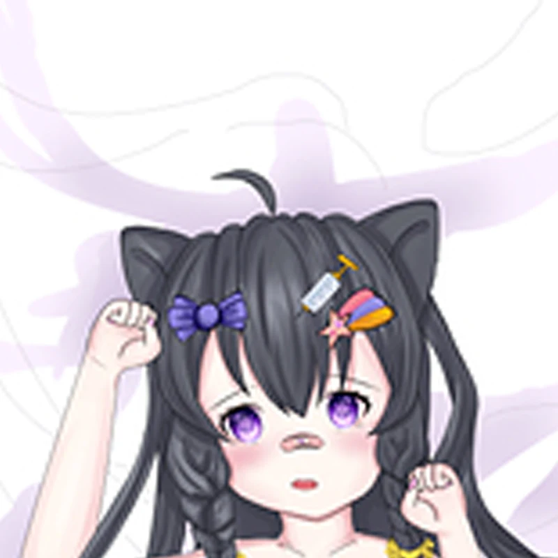 

Anime Dakimakura Pillow Case Zarithya Sexy and Busty Beautiful Girl Double-Sided Halloween